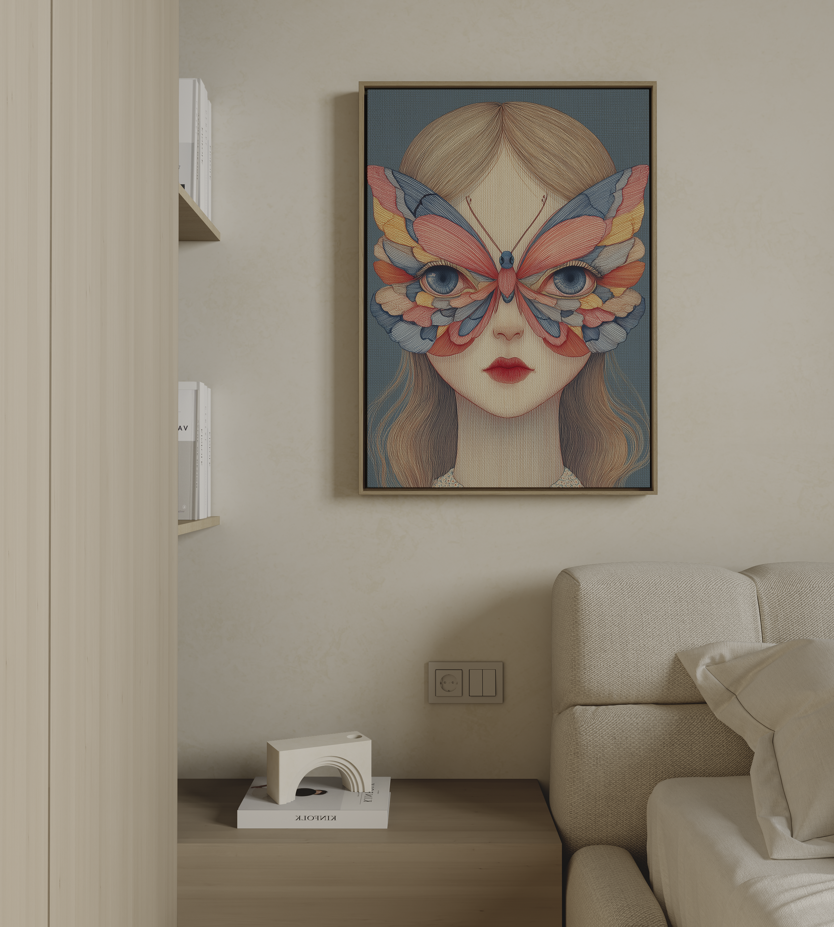 Papill Canvas Wall Art