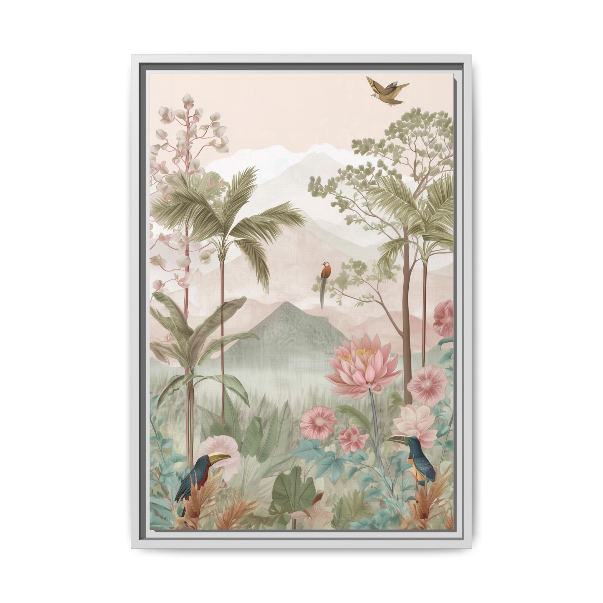Monte Flora Framed Canvas Wall Art