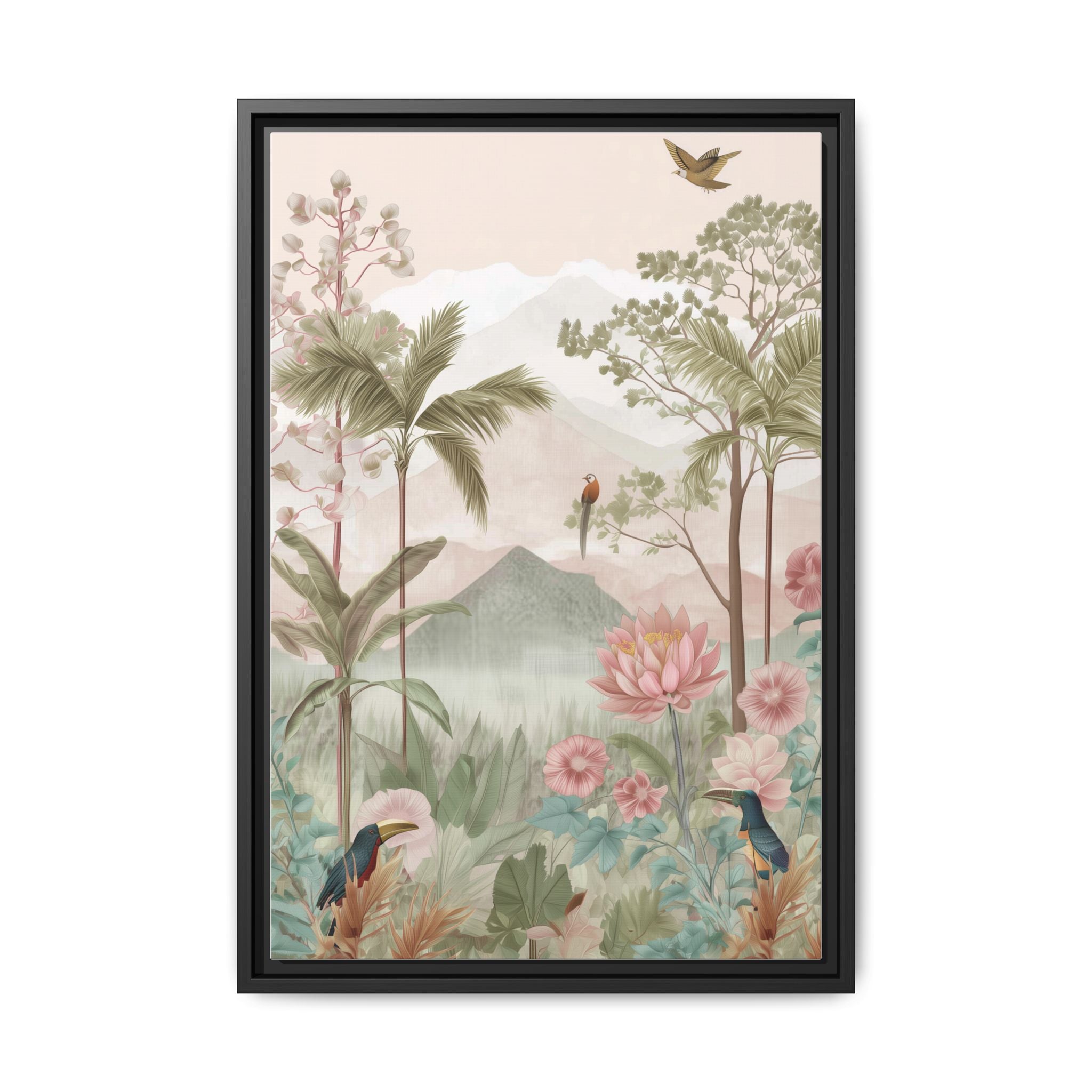 Monte Flora Framed Canvas Wall Art