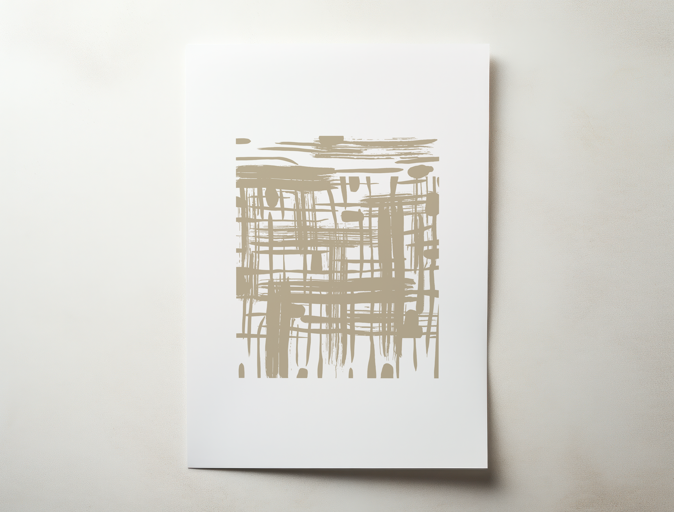 Rinni abstract line minimalist wall art
