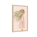 Lunaria Framed Canvas Wall Art