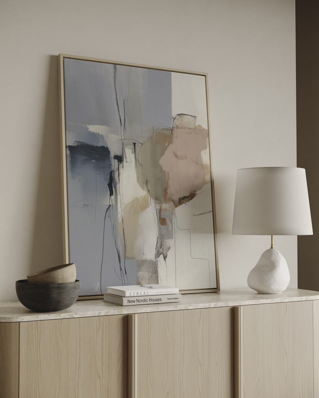 Lunare Canvas Wall Art