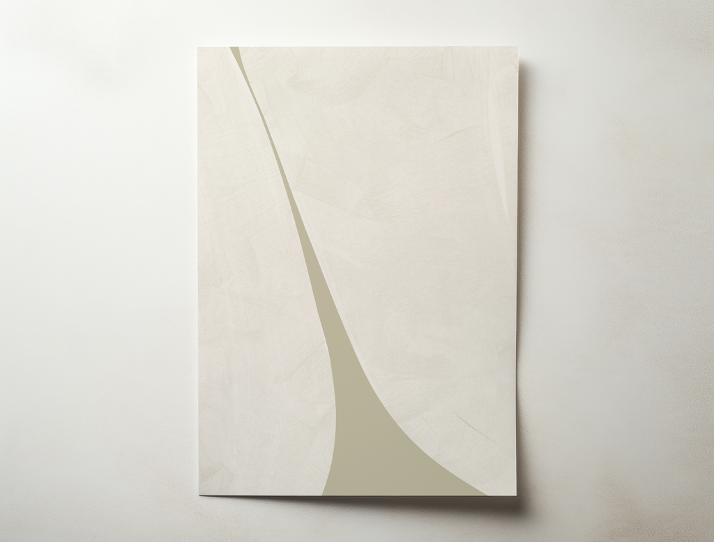 Selar minimalist neutral abstract wall art