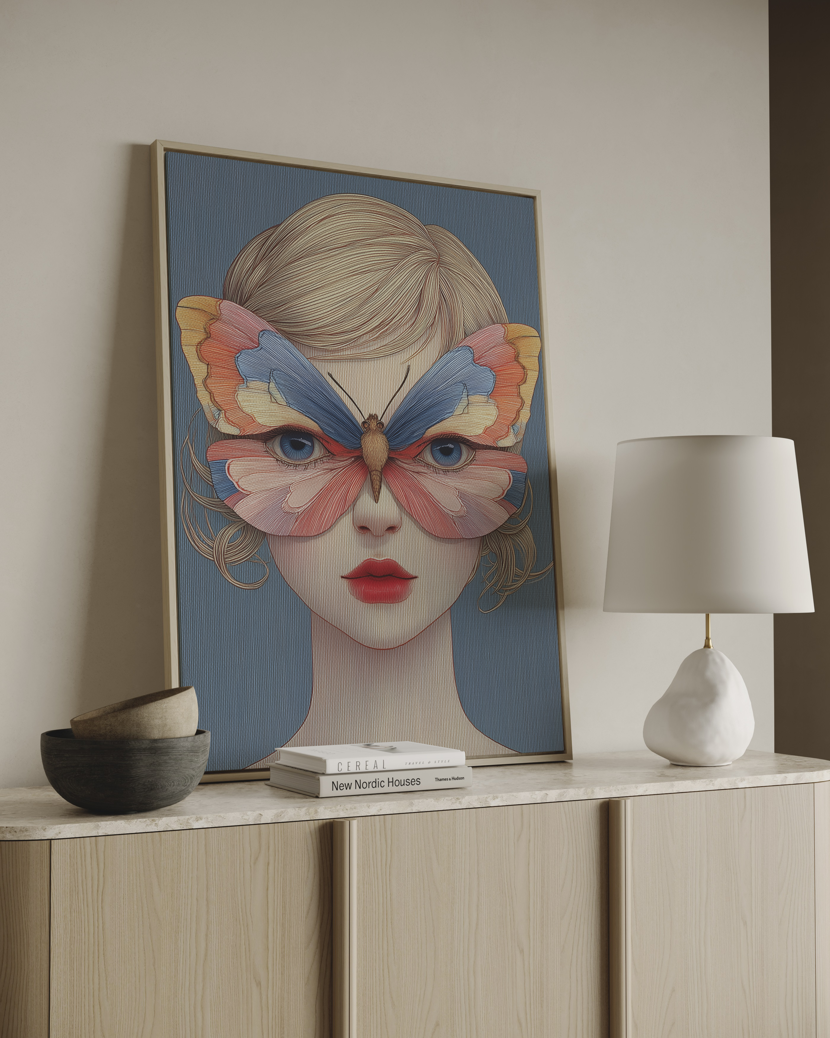 Monéa Canvas Wall Art