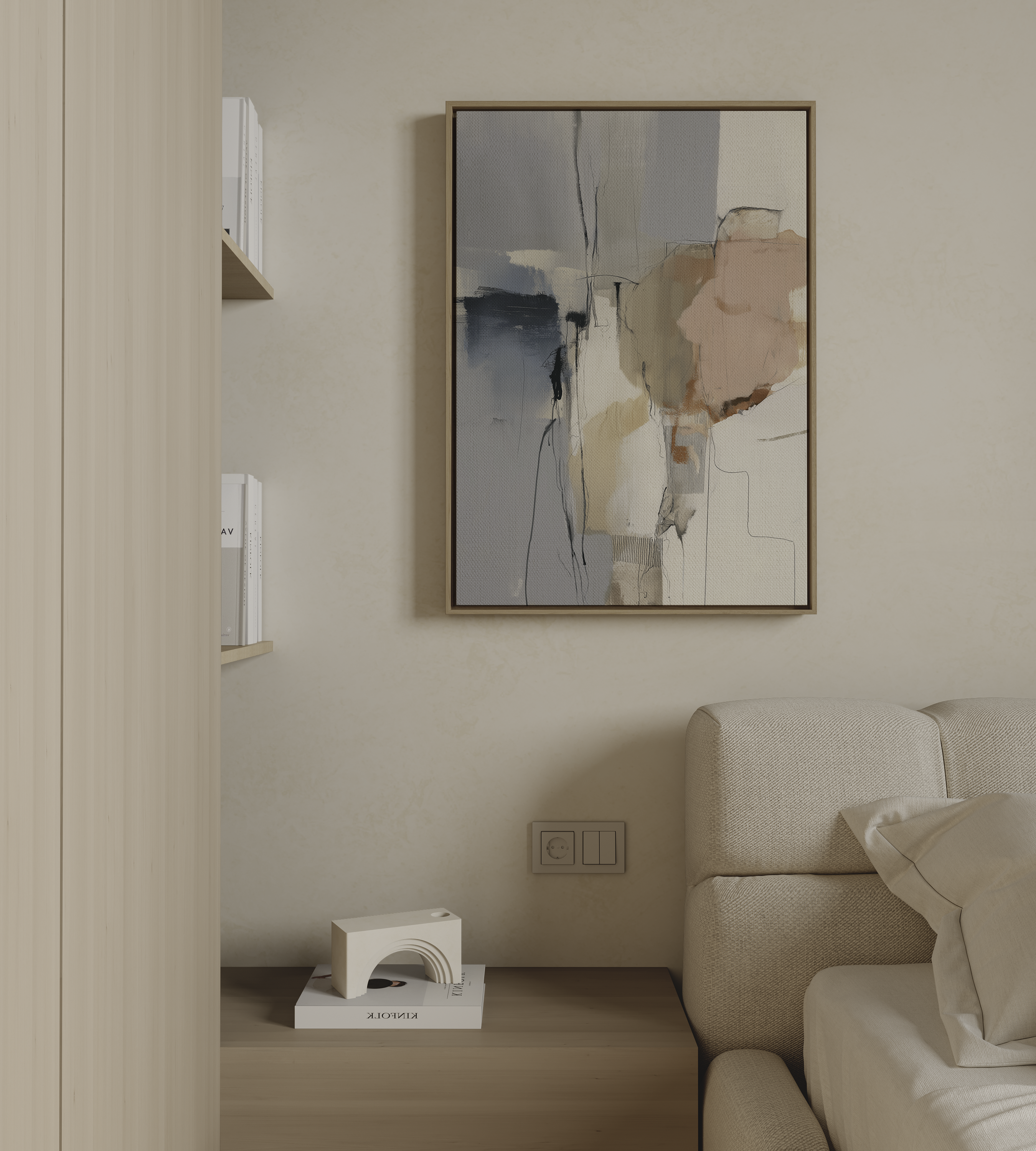 Lunare Canvas Wall Art