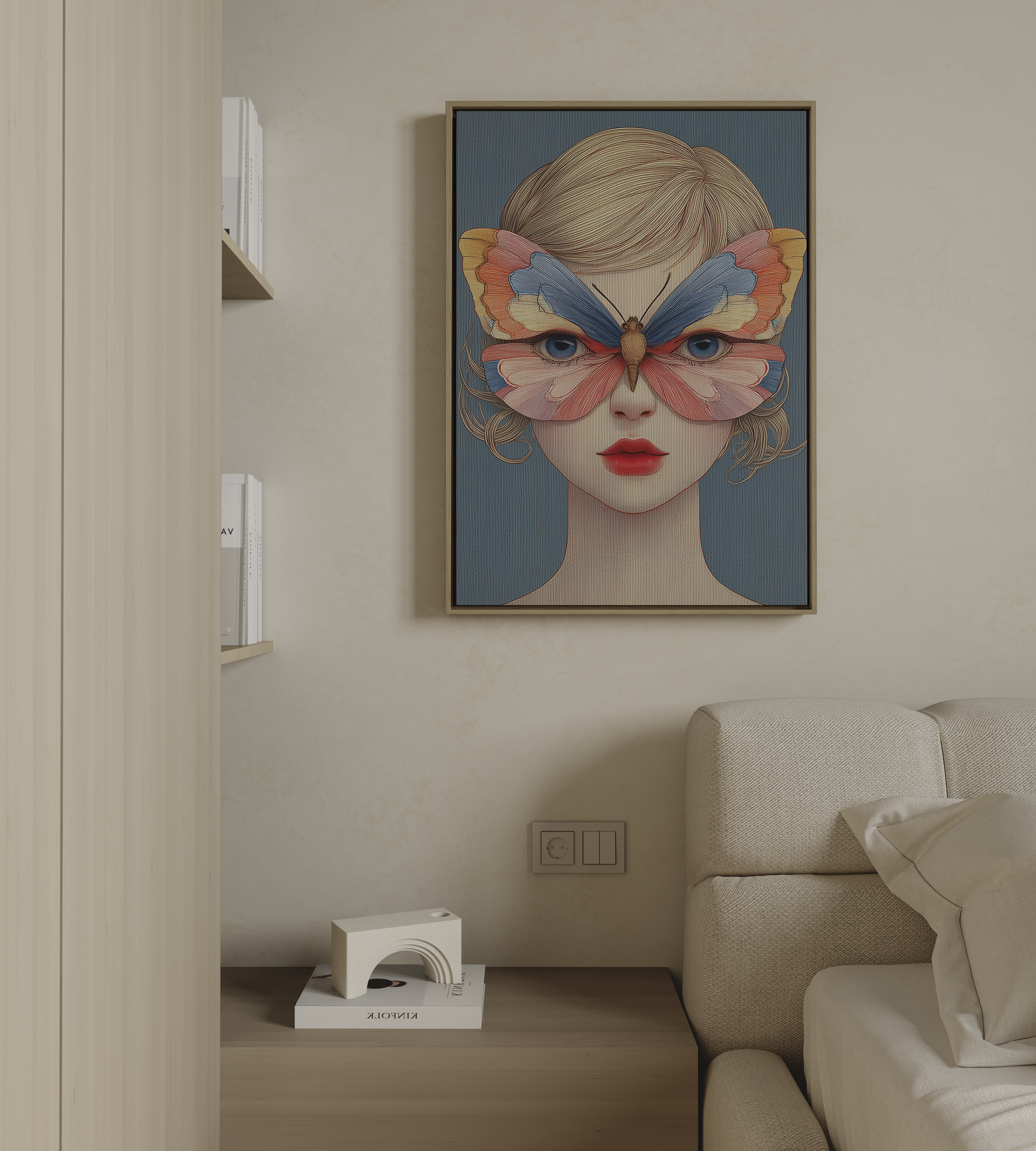 Monéa Canvas Wall Art