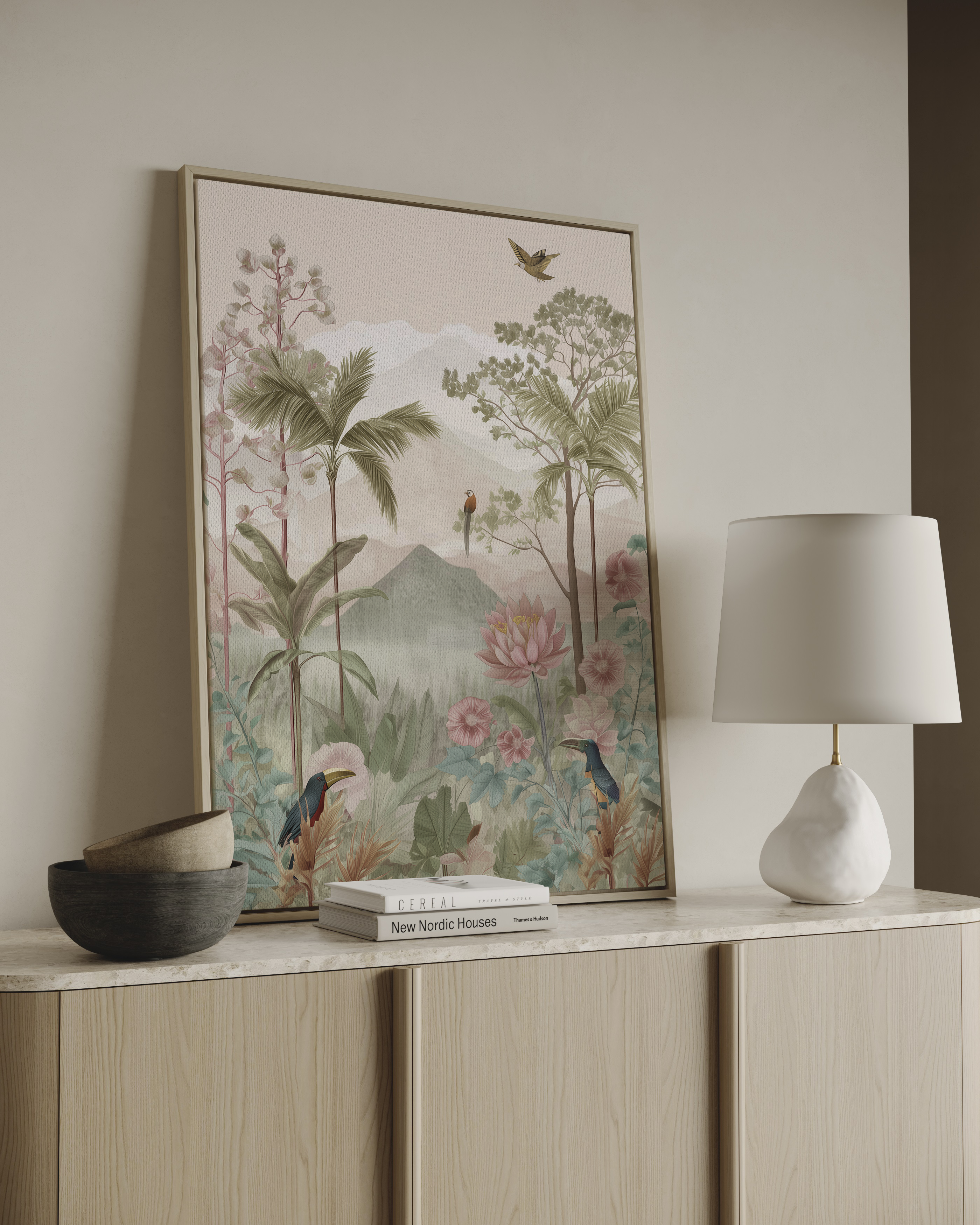 Monte Flora Framed Canvas Wall Art