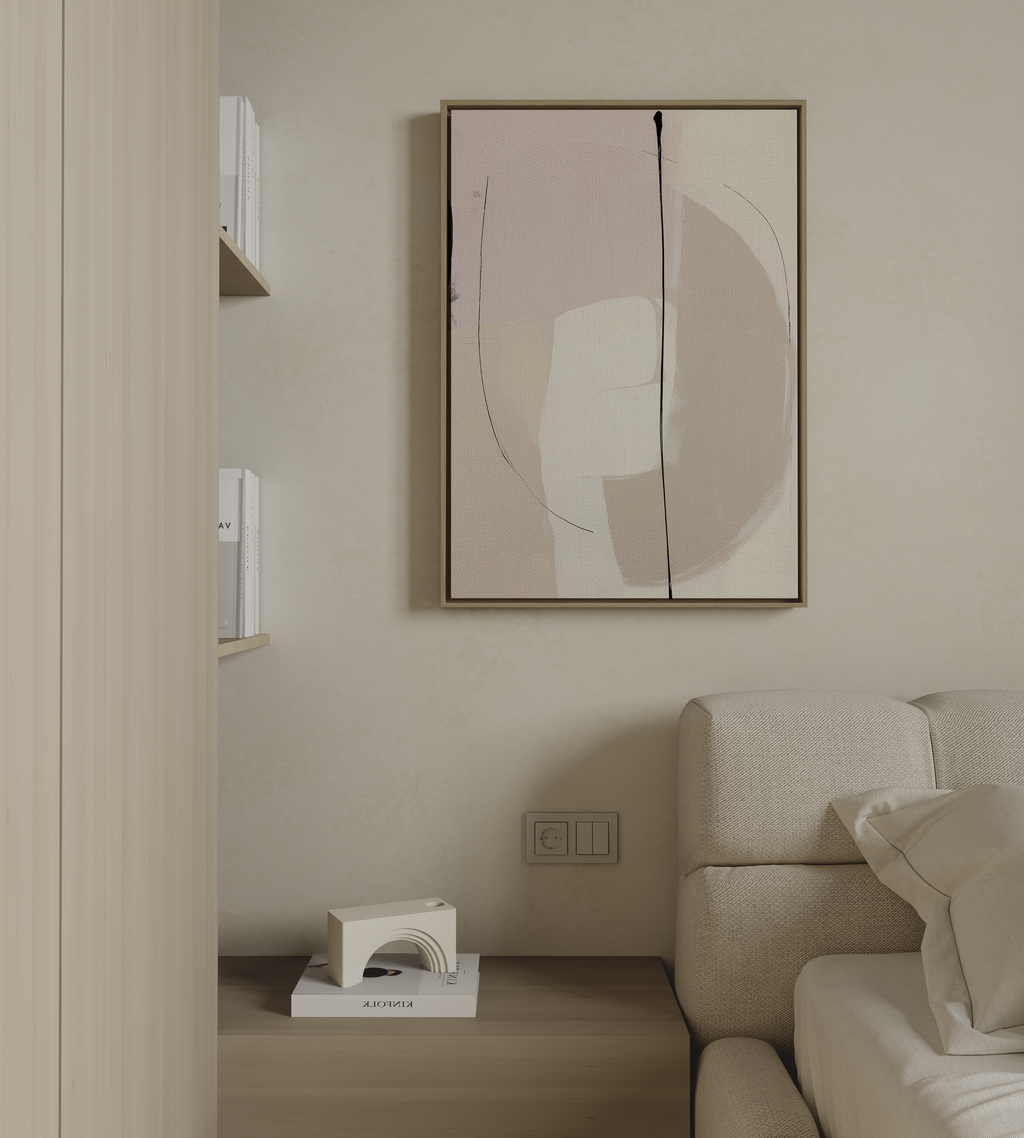 Oriv Framed Canvas Wall Art